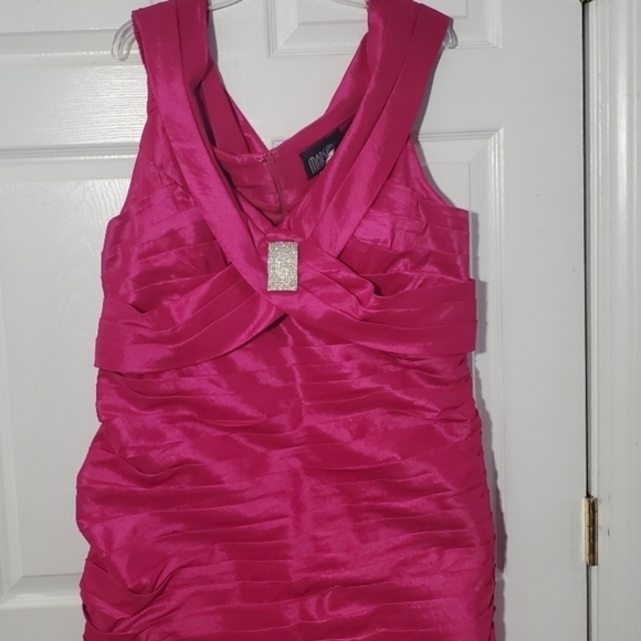 Marsoni Off The Shoulder Plus Size Stretch Party Dress Size 22 - Picture 2 of 16